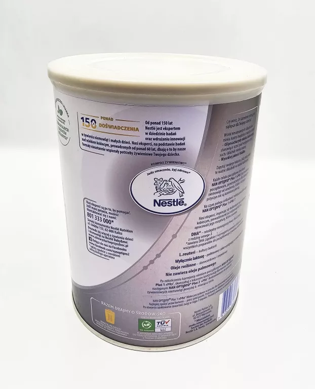 MLEKO MODYFIKOWANE NESTLE NAN OPTIPRO PLUS 1 / 800G