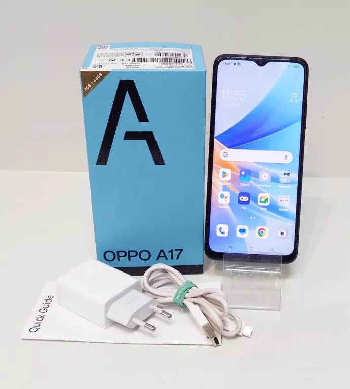 SMARTFON  OPPO A17 KPL NA CZĘSCI