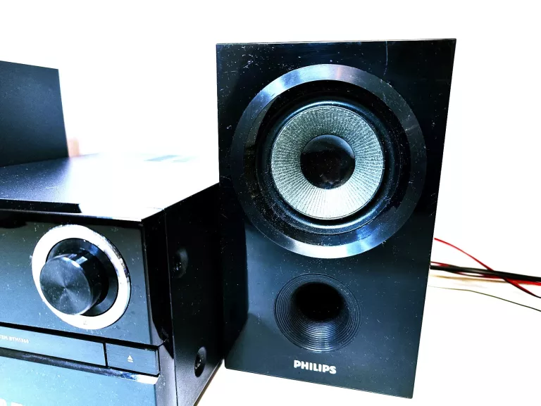 MINI WIEŻA PHILIPS BTM1360/12 + GŁOŚNIKI
