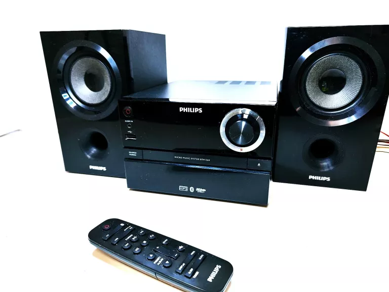 MINI WIEŻA PHILIPS BTM1360/12 + GŁOŚNIKI