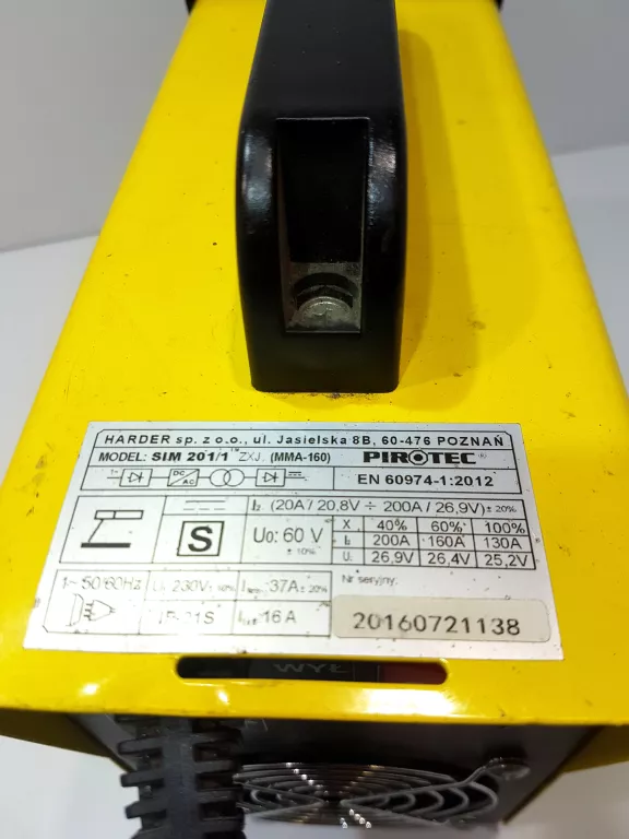 SPAWARKA PIROTEC SIM 201/1 + MASKA