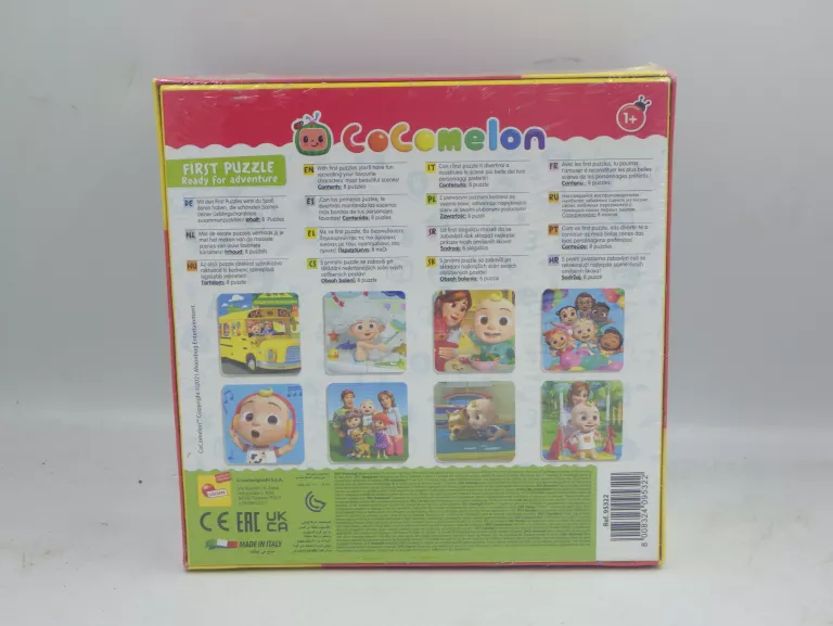 PUZZLE LISCIANI 12 ELEMENTÓW PIERWSZE PUZZLE GOTOWI NA PRZYGODĘ 32433