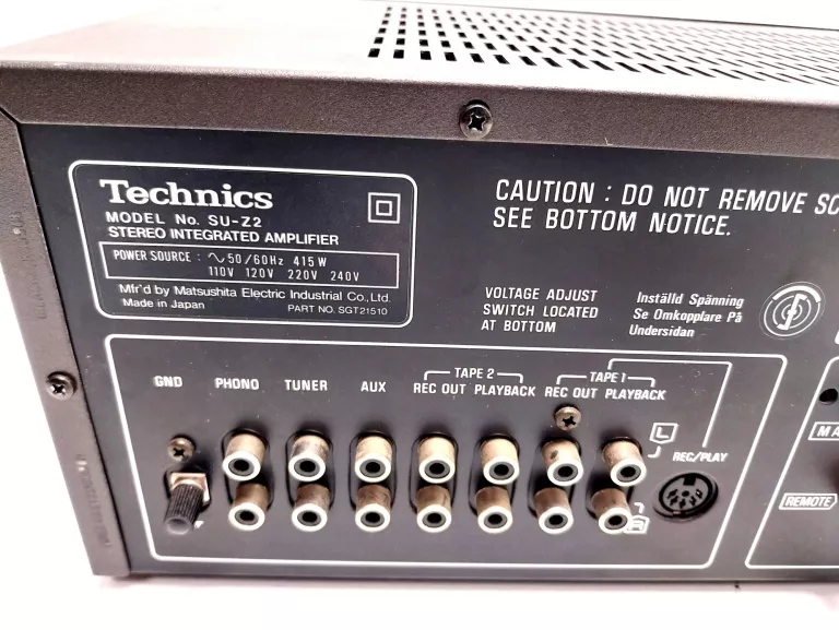 WZMACNIACZ TECHNICS SU-Z2