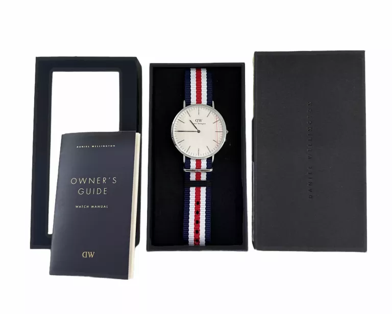 ZEGAREK DANIEL WELLINGTON CLASSIC CANTERBURY (K40SW40) ELEGANCKI 40 MM KPL