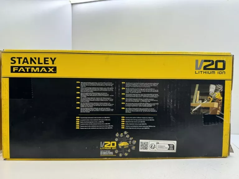 PILARKA SZABLASTA LISICA 18V V20 STANLEY SFMCS300B
