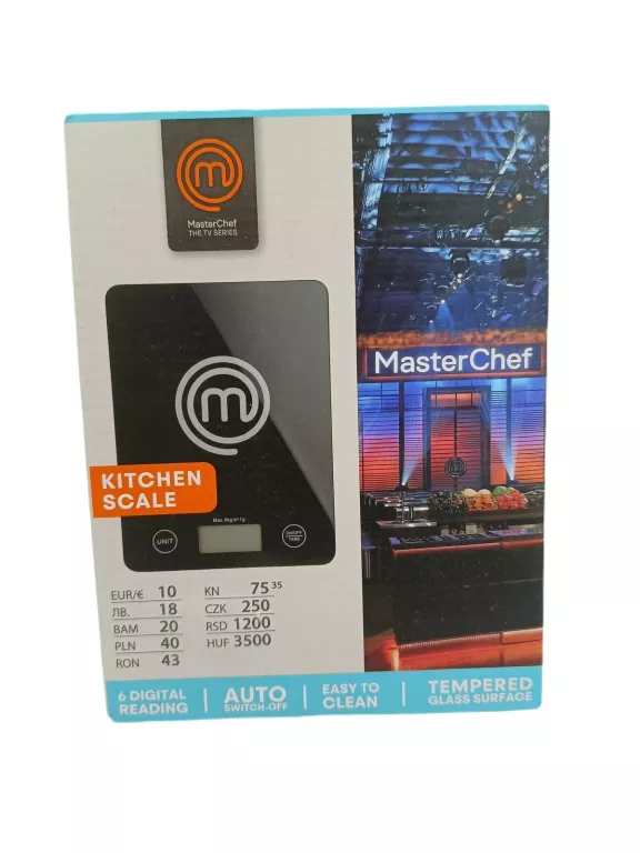 WAGA KUCHENNA MASTER CHEF KITCHEN SCALE KOMPLET