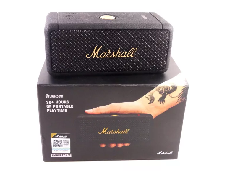 MARSHALL EMBERTON II CZARNO-MIEDZIANY GŁOŚNIK