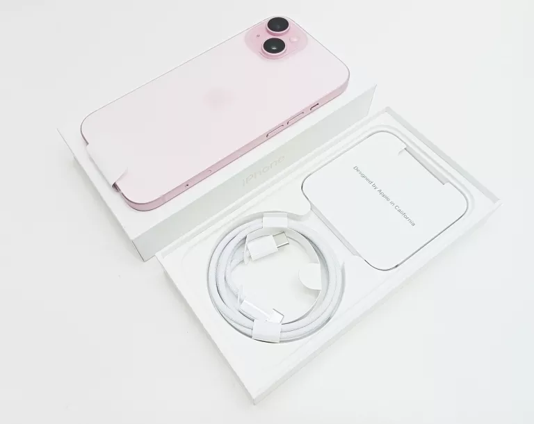 TELEFON APPLE IPHONE 15 128GB RÓŻOWY