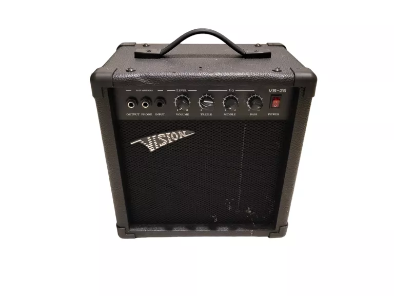 GITARA BASOWA VISION GUITARS 10JB + WZMACNIACZ VISION VB-25
