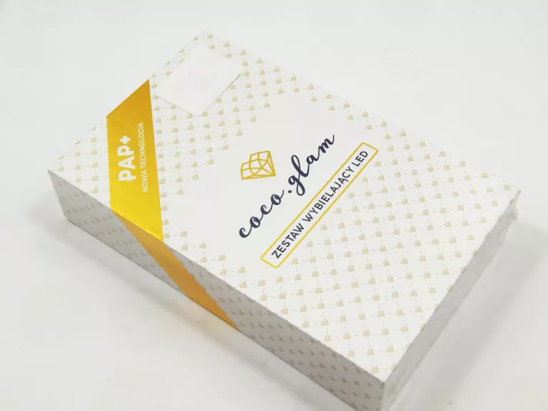 ZESTAW DO WYBIELANIA ZĘBÓW COCO GLAM LED PAP+
