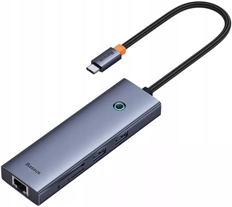 BASEUS ULTRAJOY ROZDZIELACZ USB HUB 7W1 4K@60HZ CLARITY