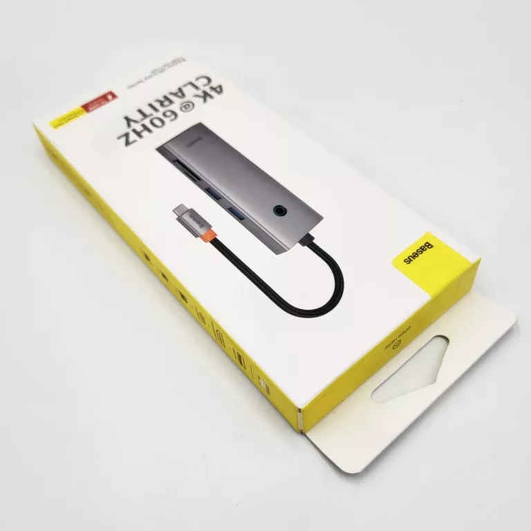 BASEUS ULTRAJOY ROZDZIELACZ USB HUB 7W1 4K@60HZ CLARITY