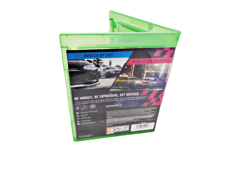 GRA NA KONSOLE XBOX ONE NEED FOR SPEED HEAT NFS WYŚCIGI