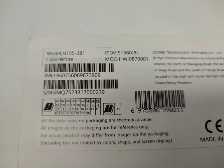 ROUTER STACJONARNY 5G CPE 5 H155-381