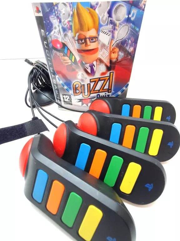 BUZZ QUIZ PS3 + PADY