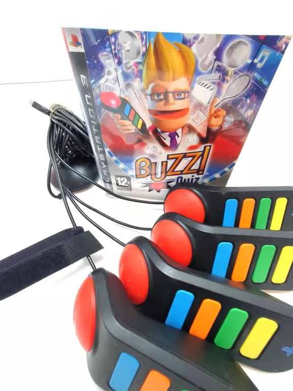 BUZZ QUIZ PS3 + PADY