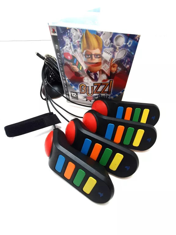 BUZZ QUIZ PS3 + PADY