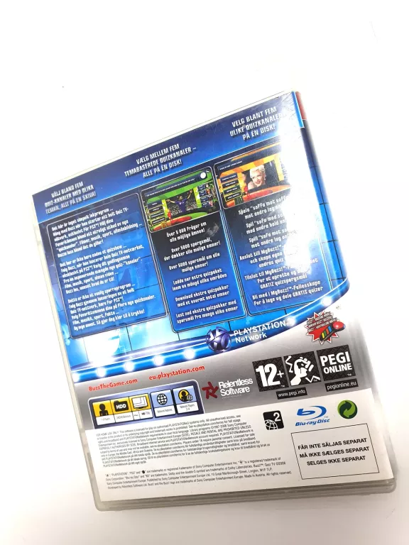 BUZZ QUIZ PS3 + PADY