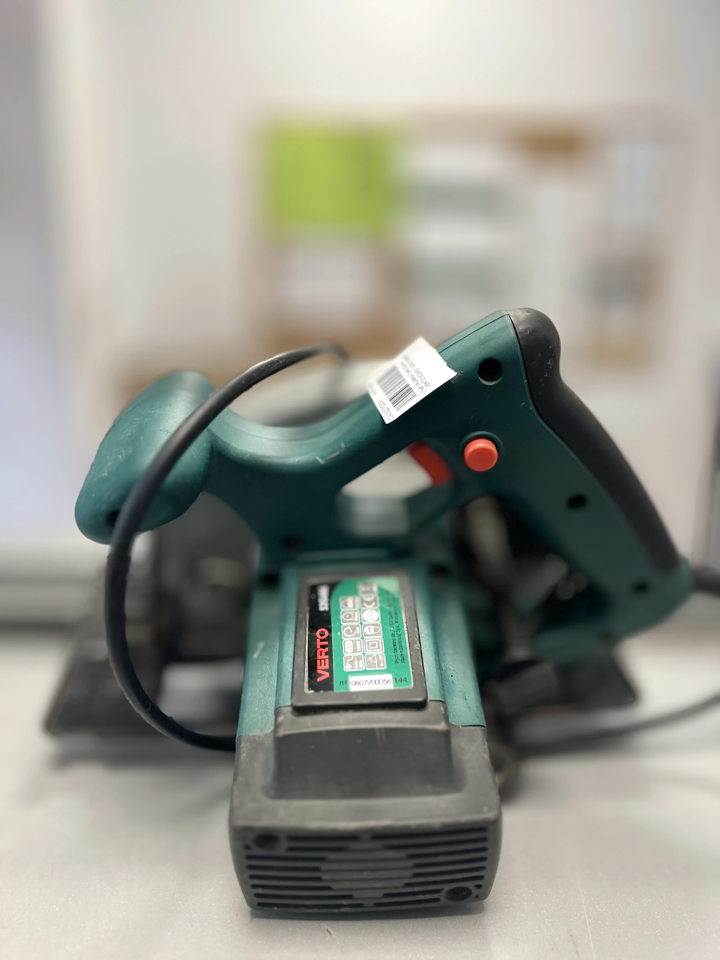 pilarka-tarczowa-verto-52g682-1200w-165mm-stan-uzywany