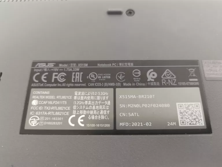 LAPTOP ASUS X515M