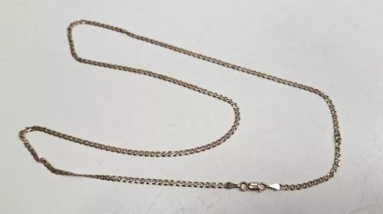 ZŁOTY ŁAŃCUSZEK 585 14K RÓŻOWE ZŁOTO 4,55G 52CM