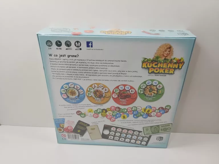 GRA PLANSZOWA KUCHENNY POKER Z MAGDĄ GESSLER