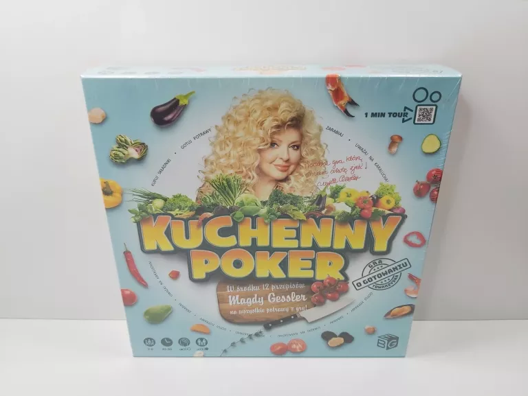 GRA PLANSZOWA KUCHENNY POKER Z MAGDĄ GESSLER