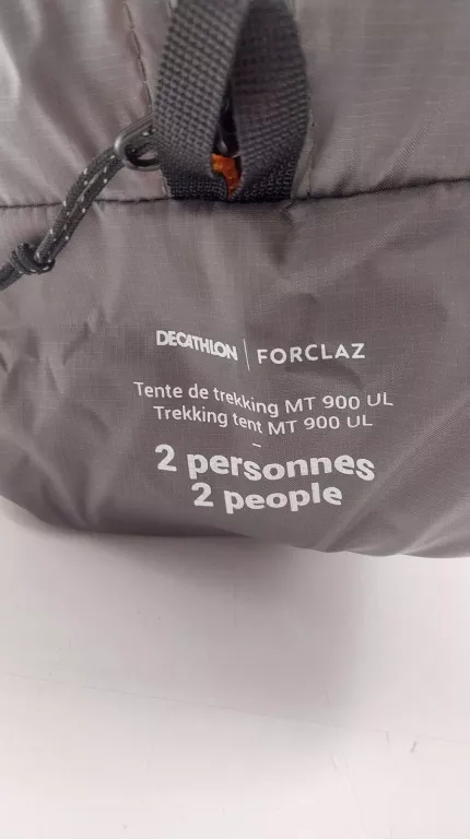 NAMIOT TREKKINGOWY TUNELOWY FORCLAZ MT900 ULTRALIGHT DLA 2 OSÓB