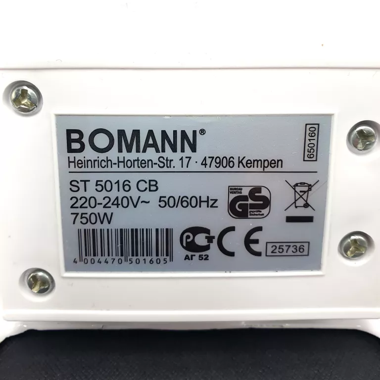 OPIEKACZ DO KANAPEK BOMANN 650160 750