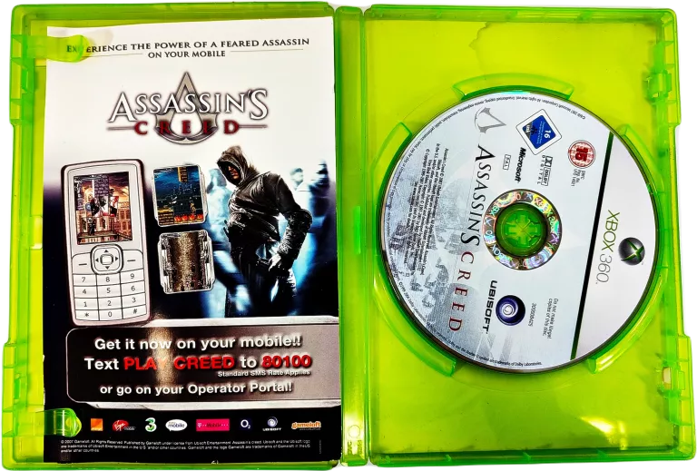 GRA NA XBOX 360 ASSASSIN'S CREED XBOX360 ANGIELSKA WERSJA JĘZYKOWA