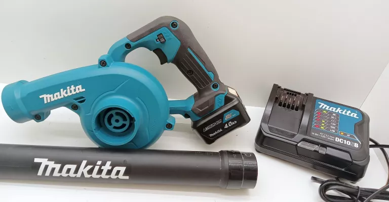 DMUCHAWA DO LIŚCI MAKITA UB101D AKUMULATOR, ŁADOWARKA , PUDEŁKO