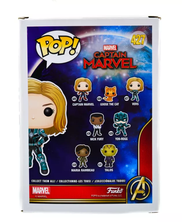 FIGURKA FUNKO POP! CAPTAIN MARVEL VERS 427
