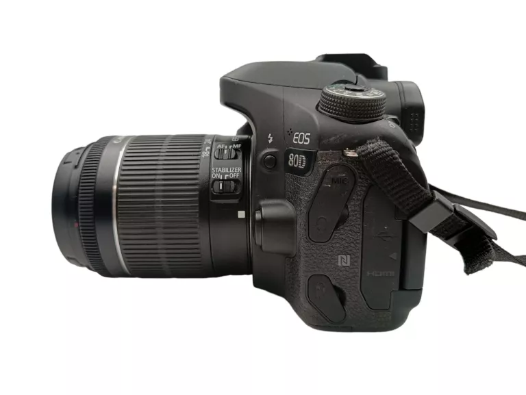CANON EOS 80D 18-55MM + 55-250MM + 50MM F/1.8 WALIZKA AKUMULATORY