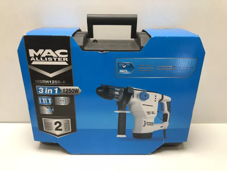 MŁOTOWIERTARKA MACALLISTER SDS PLUS 1250 W
