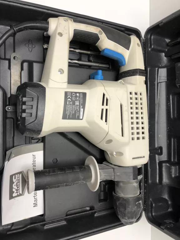 MŁOTOWIERTARKA MACALLISTER SDS PLUS 1250 W