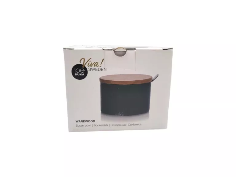 CUKIERNICA DUKA WAREWOOD PORCELANA CZARNA