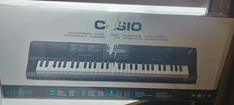 KEYBOARD CASIO CT-X800 KOMPLET + INSTURKCJA