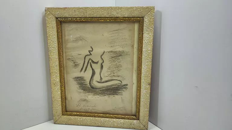 OBRAZ SZKIC KONTUR SH FEHVAU KRAKÓW 1923