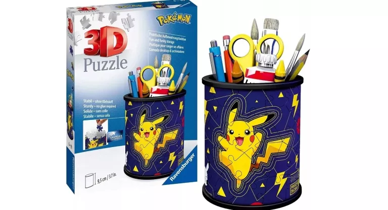 RAVENSBURGER PUZZLE 3D PRZYBORNIK POKEMON PIKACHU 54 EL. 112579