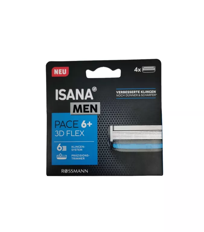 ISANA MEN ZESTAW 6 OSTRZY 3D FLEX