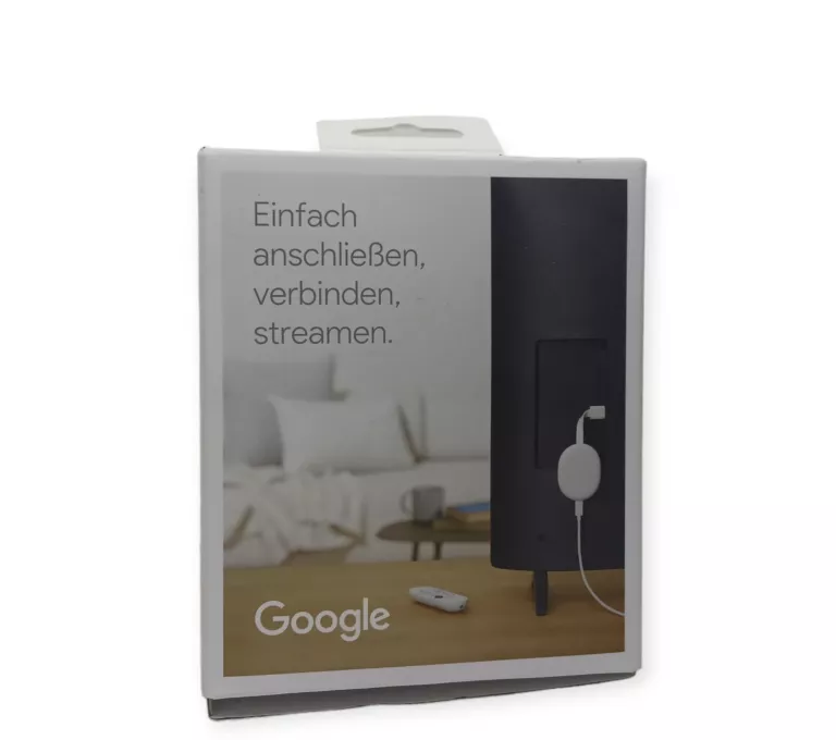 GOOGLE CHROMECAST 4.0 GOOGLE TV HD SMART BIAŁY