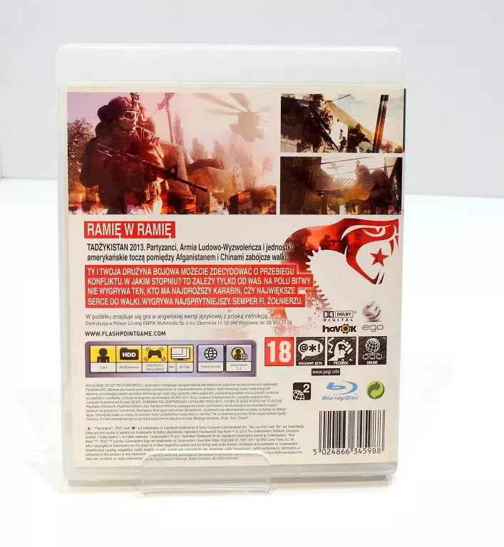 GRA PS3 FLASHPOINT RED RIVER