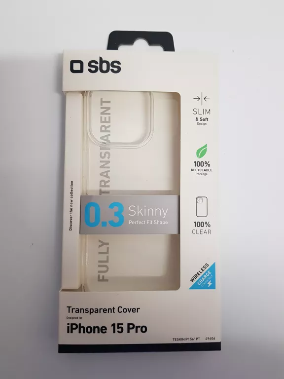 ETUI SBS IPHONE 15 PRO