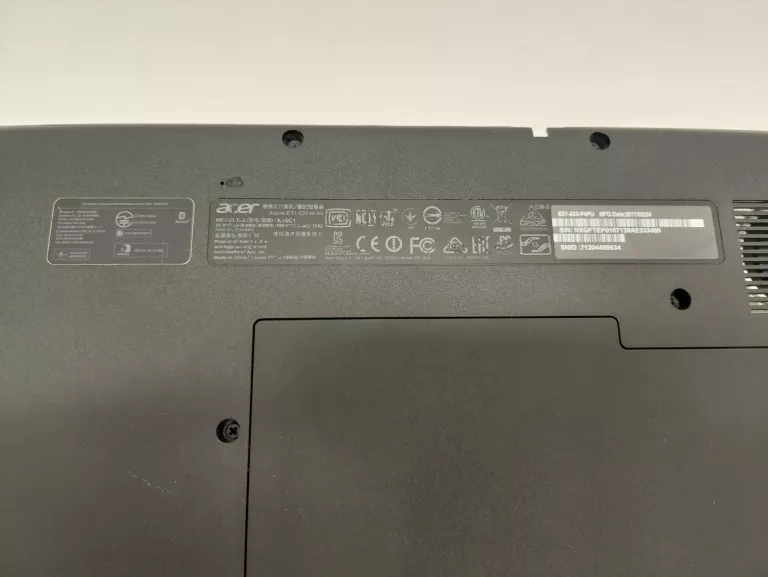 LAPTOP ACER ASPIRE ES 15+ ZASILACZ