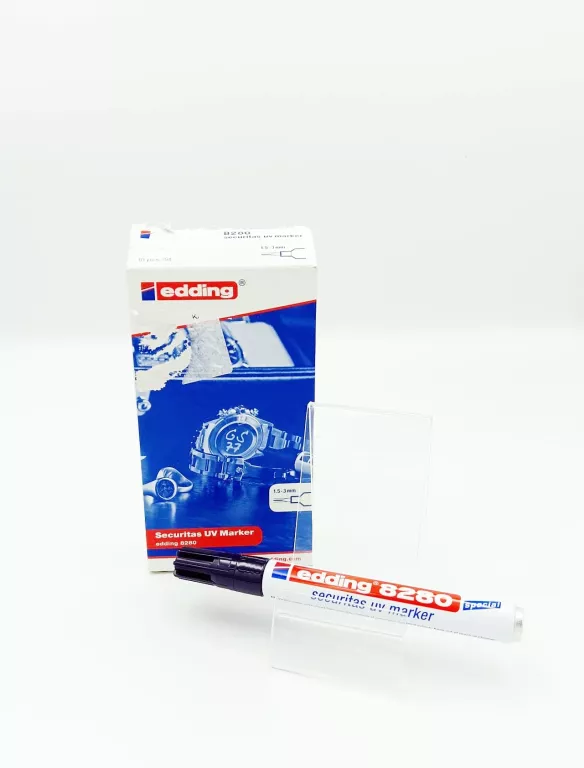 ZESTAW MARKERÓW ZABEZPIECZAJĄCYCH UV EDDING 8280 10 SZT