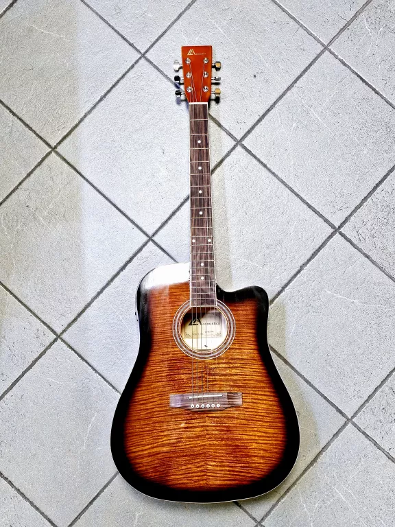 GITARA LA ACOUSTIC DR-CUT-EQ