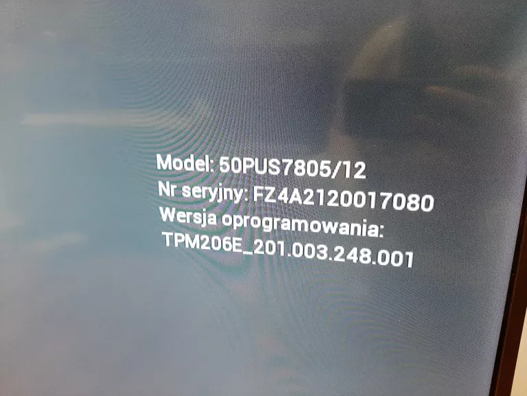 TELEWIZOR PHILIPS 50PUS7805