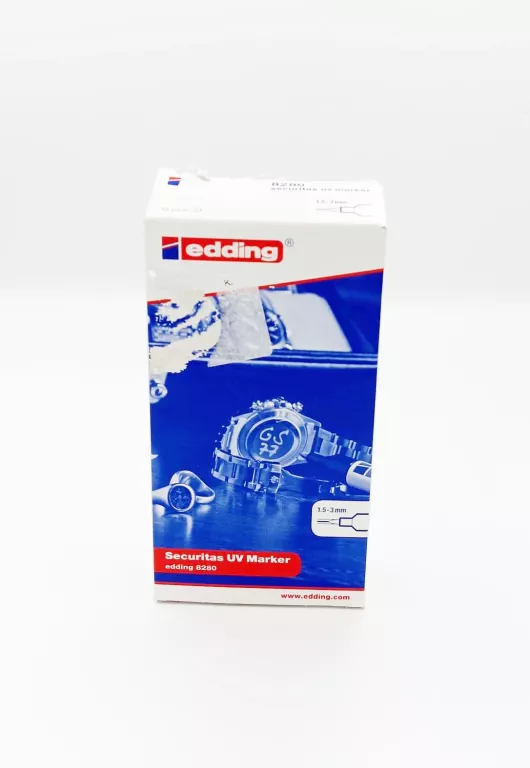 ZESTAW MARKERÓW ZABEZPIECZAJĄCYCH UV EDDING 8280 10 SZT