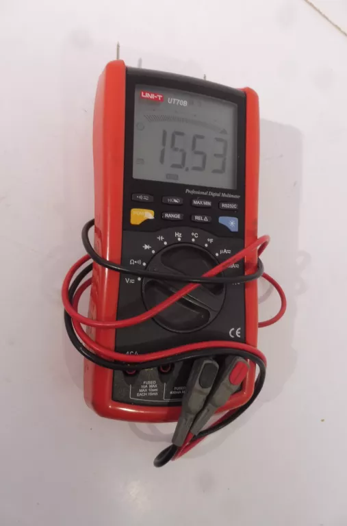 UT70B UNIT-T MIERNIK CZERWONY