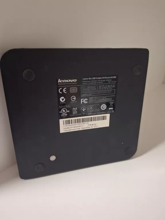 NAGRYWARKA DVD RW LENOVO SLIM USB PORTABLE 0A33988